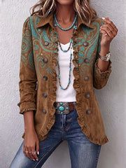 Paisley marrón